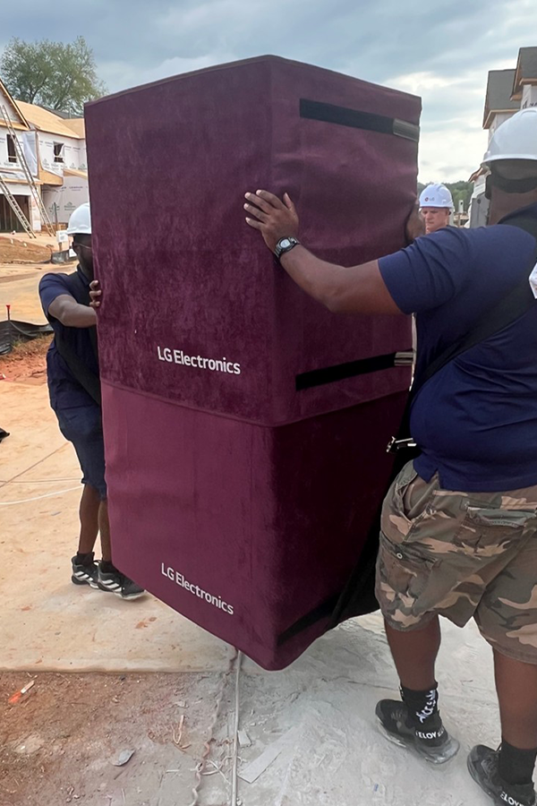 storr logistic services moving lg appliance